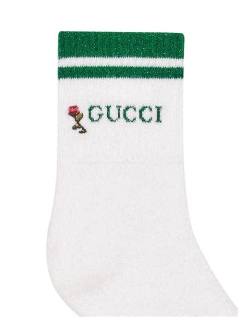 farfetch gucci pink socks.